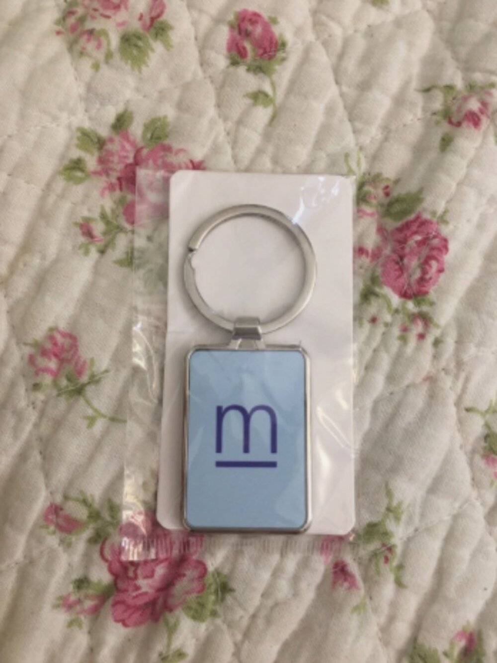 Lowercase “m” Keychain - Great For Party Favors/Gifts